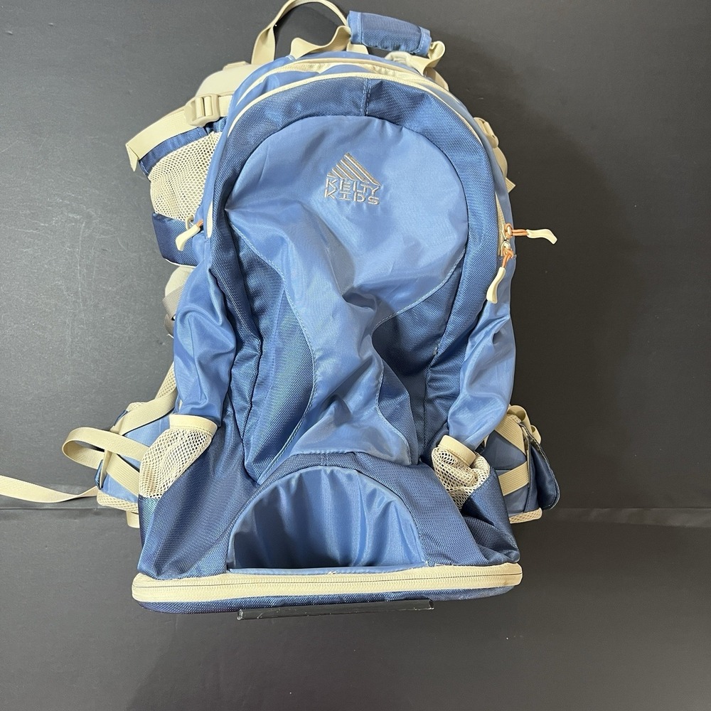 Kelty Kids TC 2.0 Baby Child Toddler Carrier Trail & Hiking Backpack Blue Beige